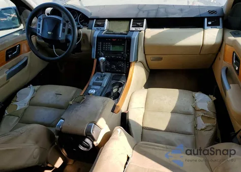 2008 Land Rover Range Rover Sport Hse из США, поврежденный, VIN SALSK25418A183224